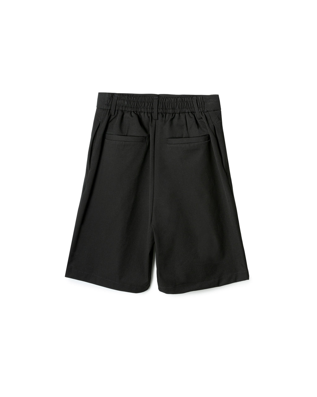 Bermuda Shorts with Elastic Waist