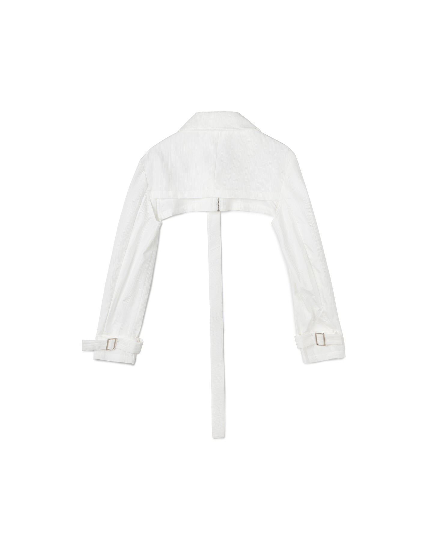 Embroidered Textured Outerwear