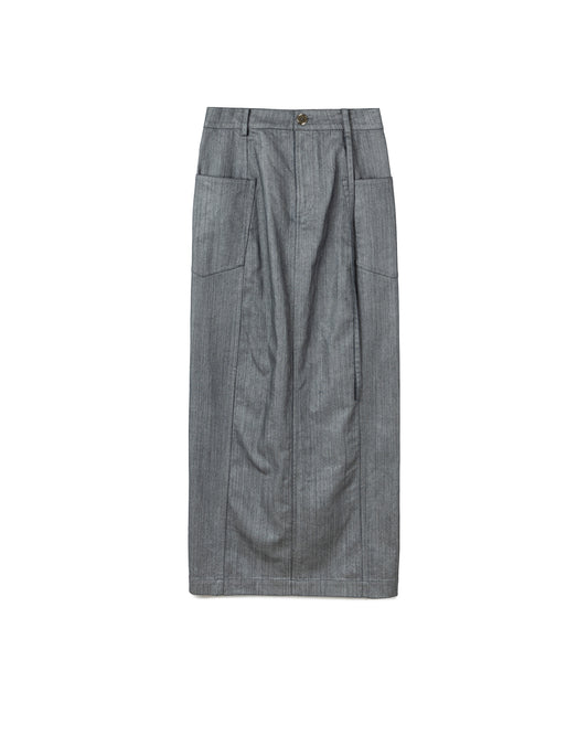 Pocket Straight Skirt