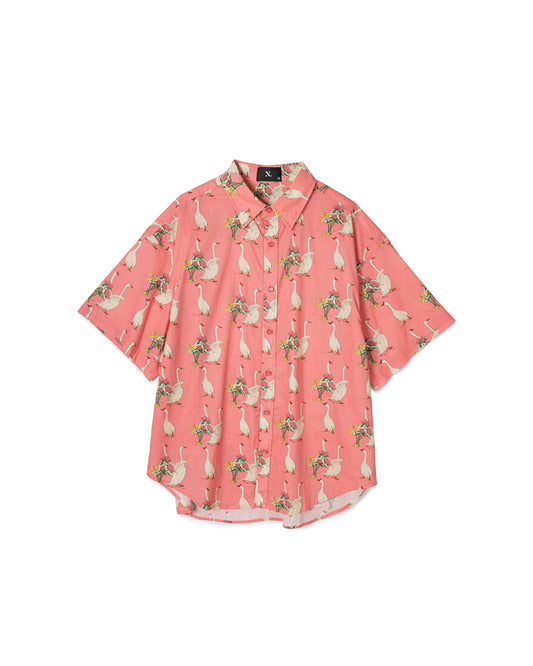 Goose Print Shirt