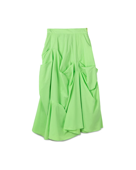 Irregular Ruched Skirt
