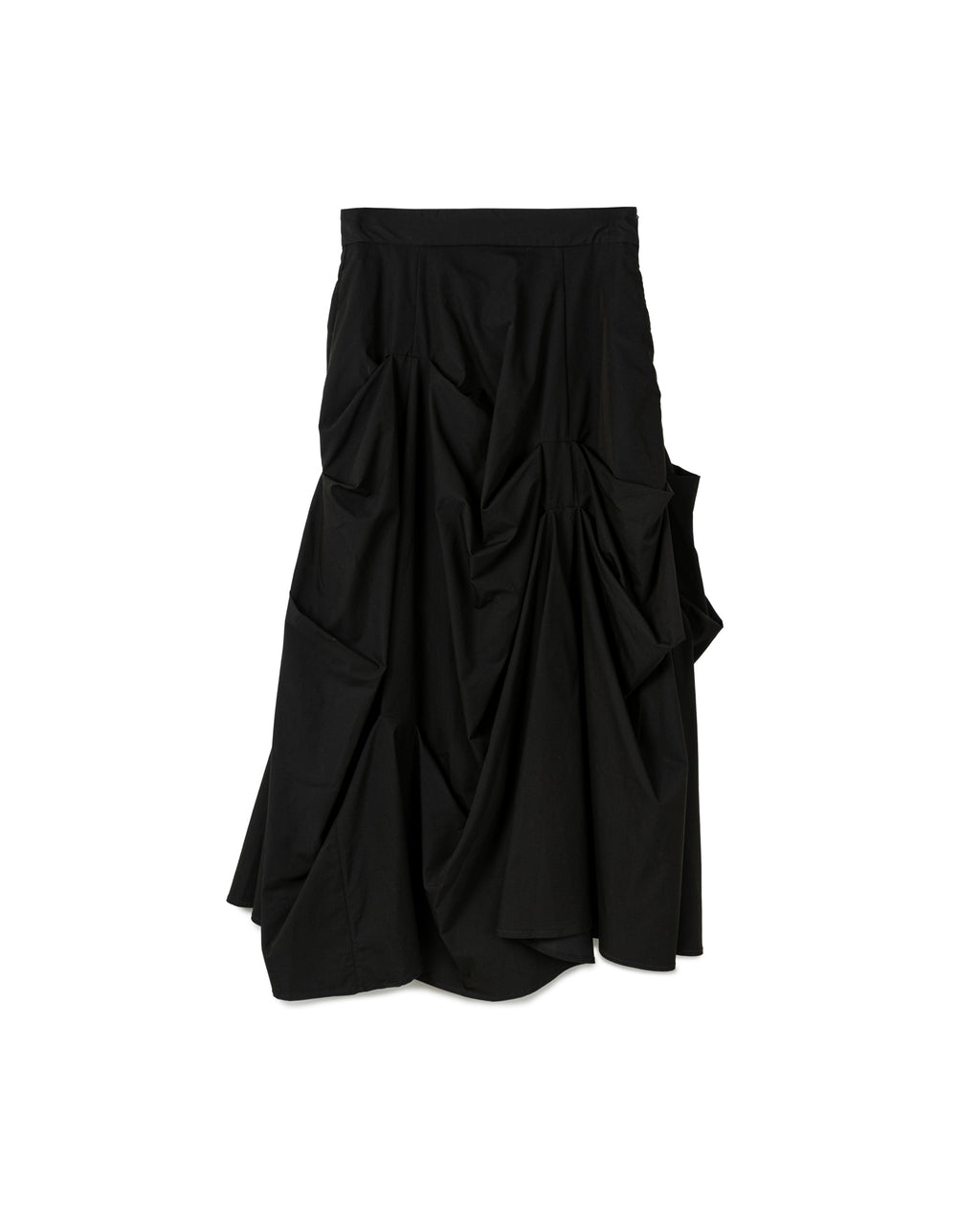 Irregular Ruched Skirt
