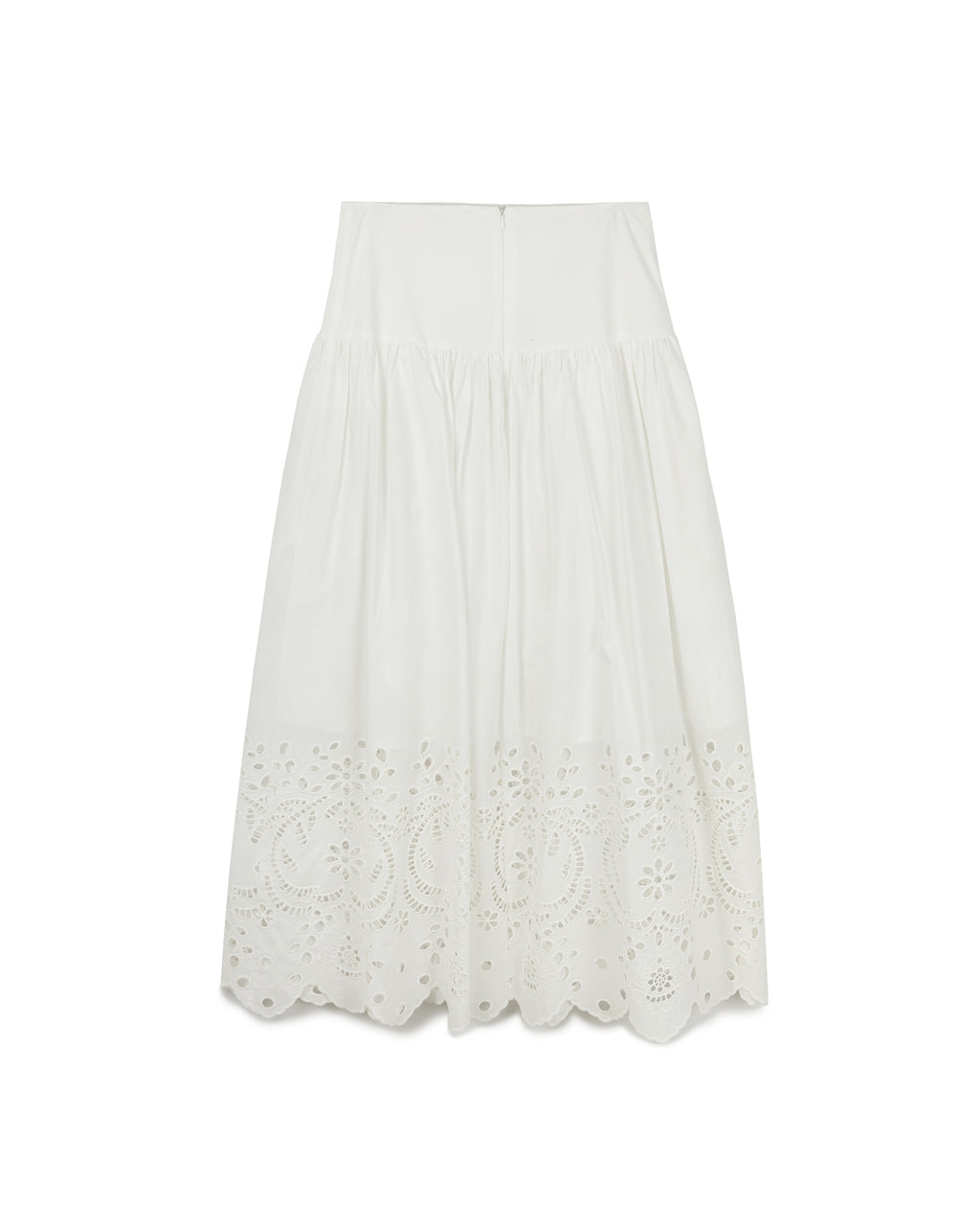 Cutwork Embroidery Boho Skirt