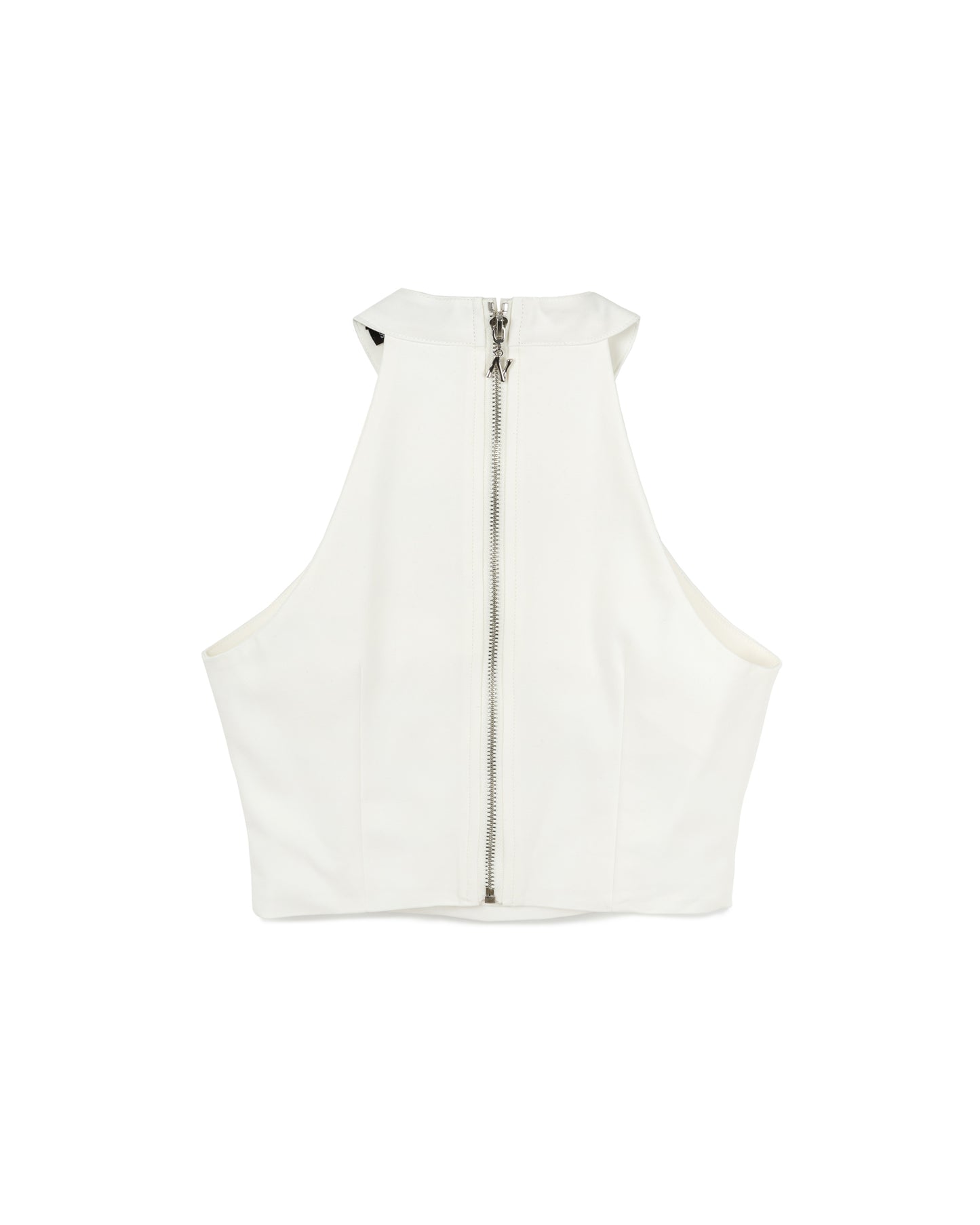 Back Zip Crop Top