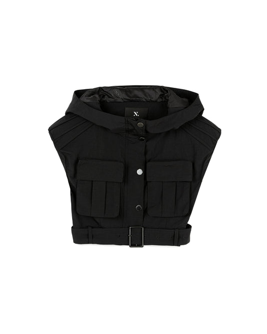 Cargo Hooded Top