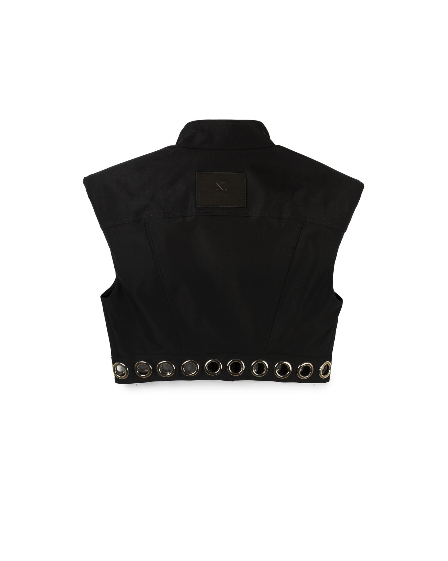 Structured Grommet Vest
