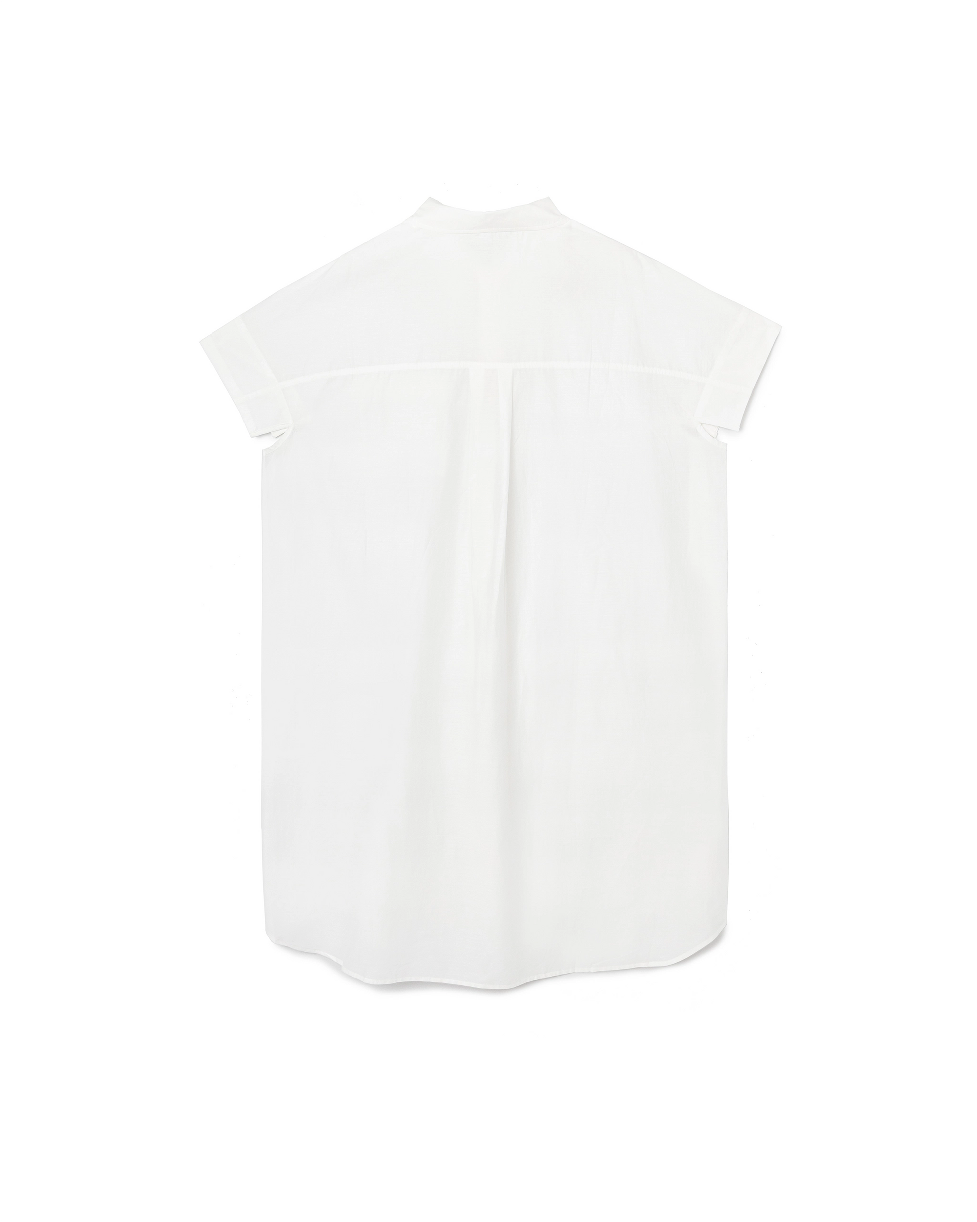 Buttoned Sleeveless Shirt