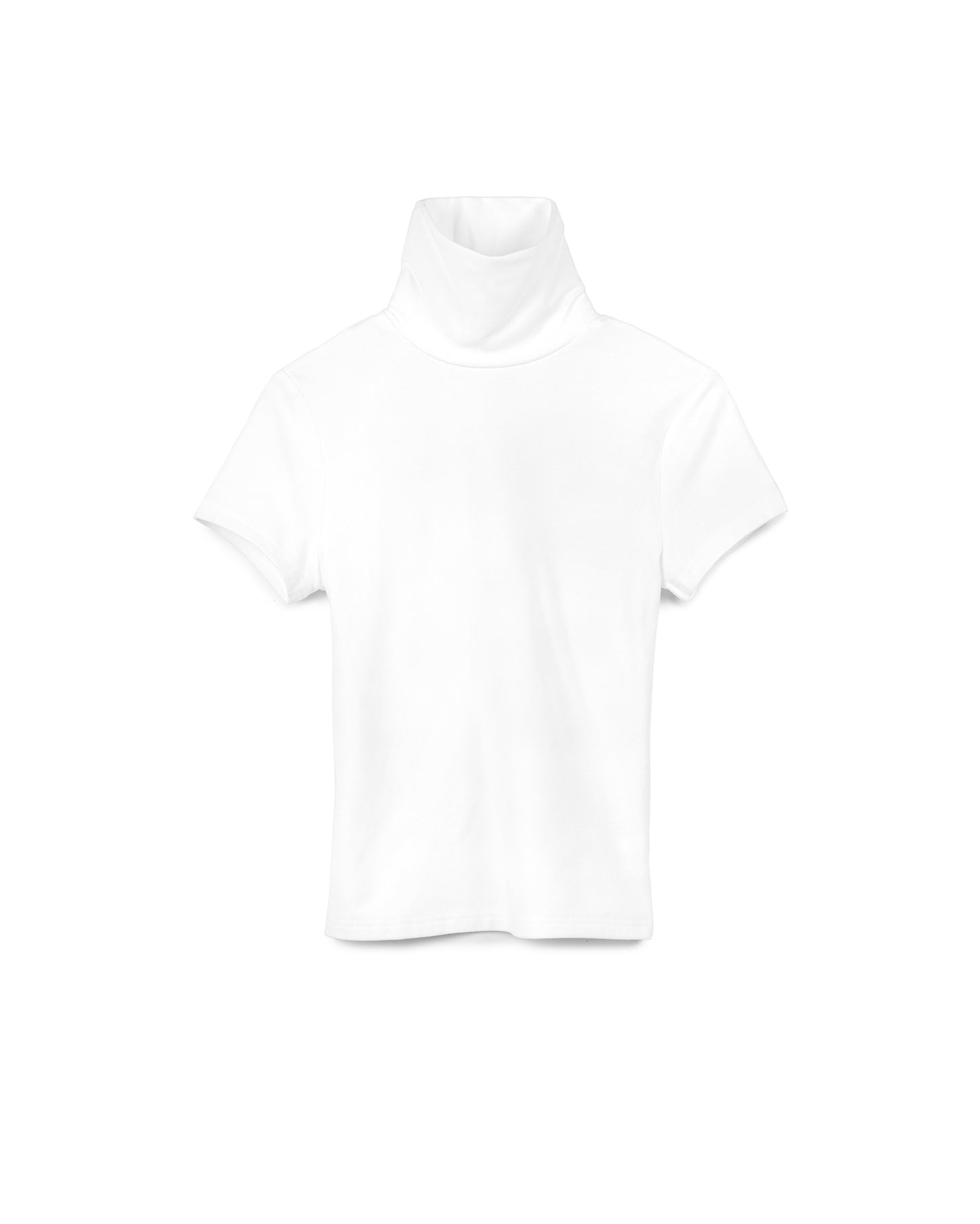 Mock Neck Basic Tee