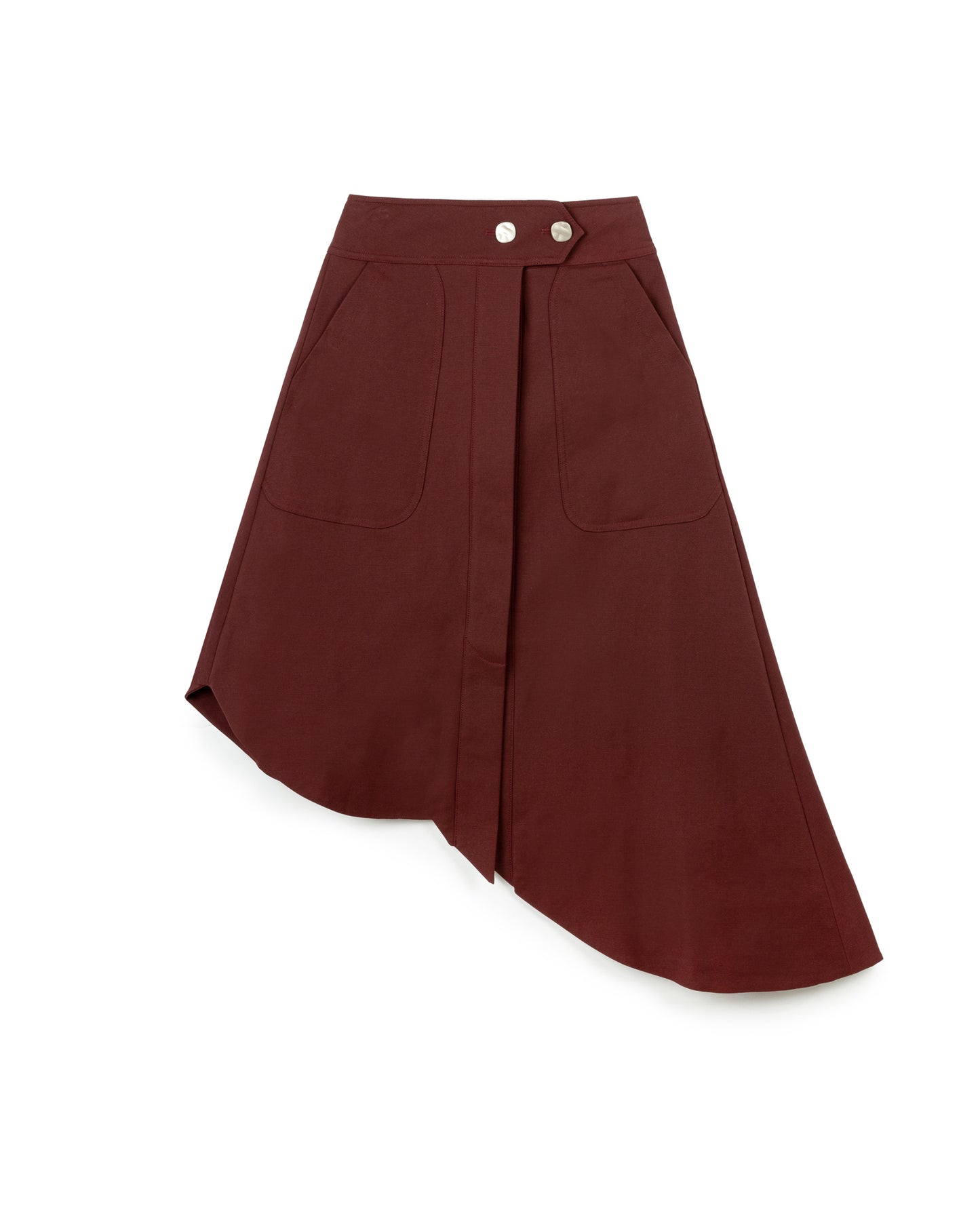 Irregular Curved Skirt