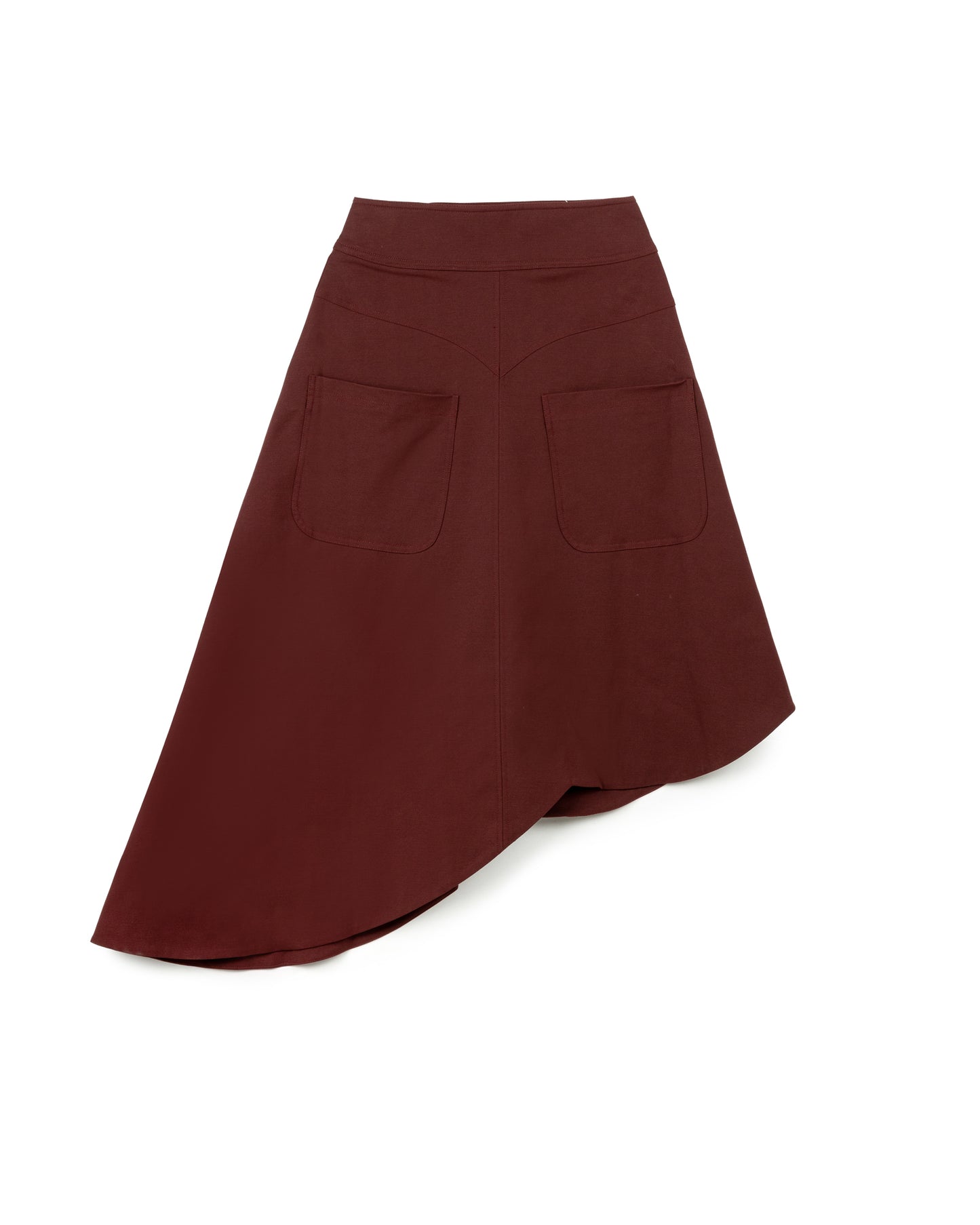 Irregular Curved Skirt