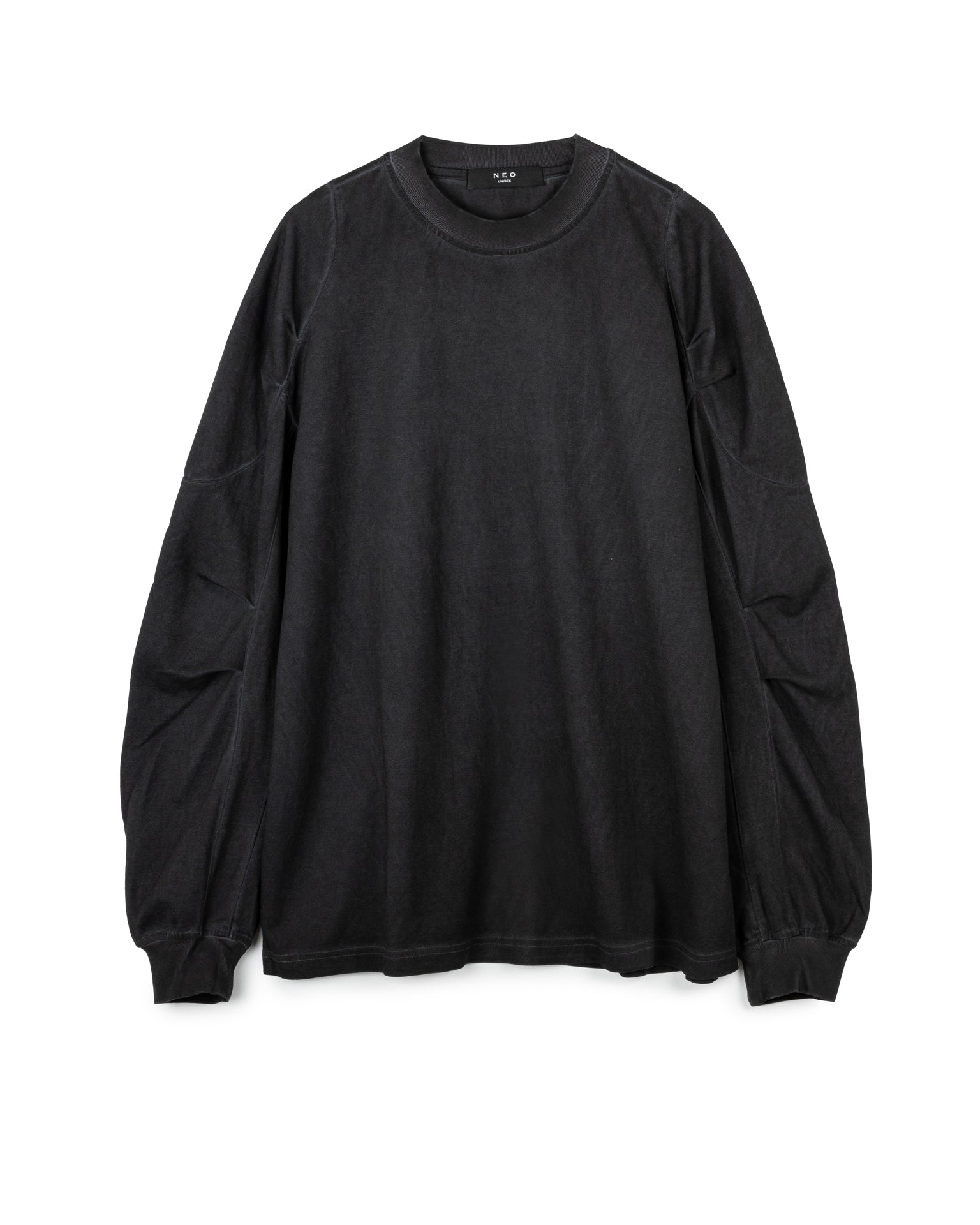 Washed Gradient Long Sleeve Top
