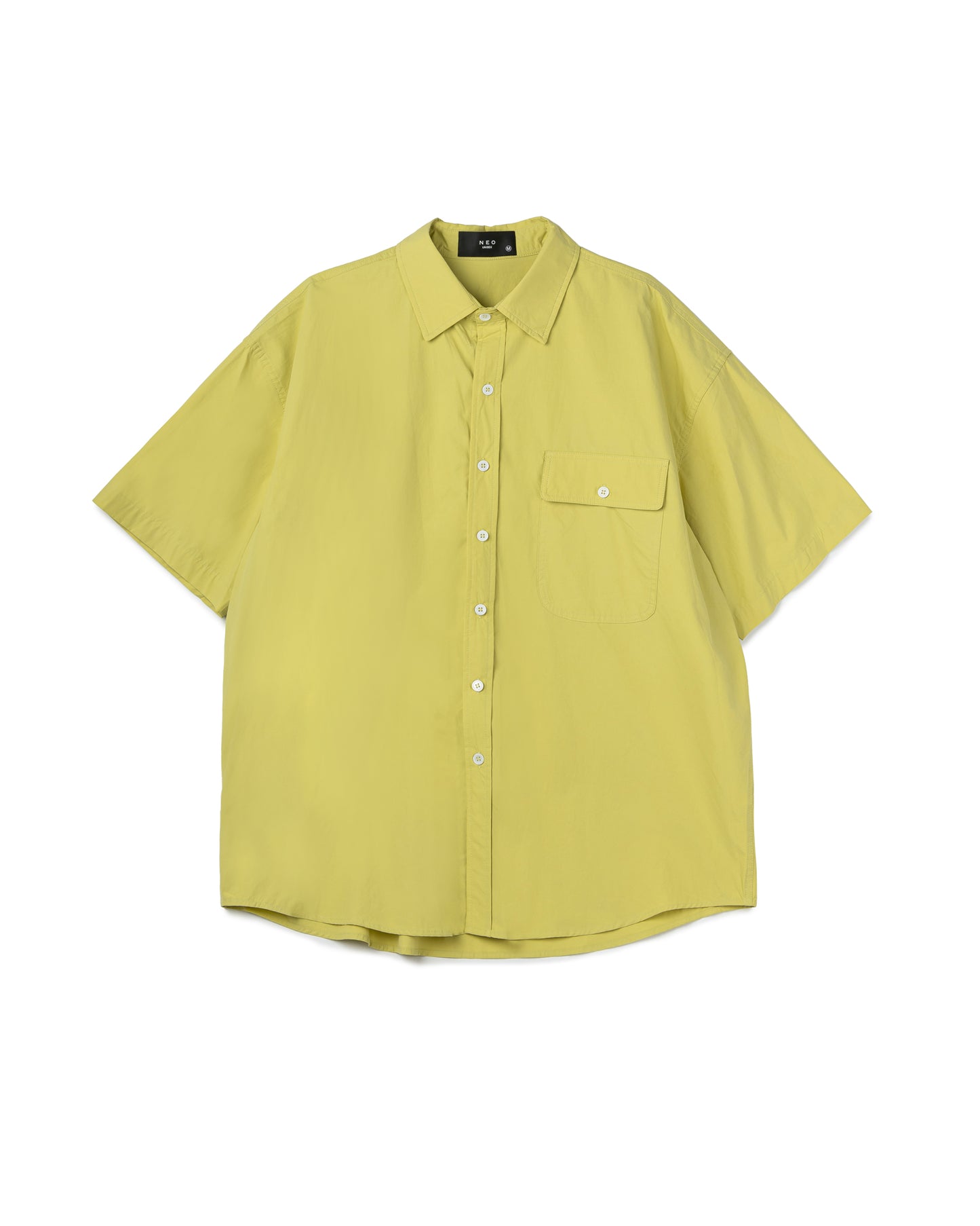 Pocket Button Short Sleeve Shirt