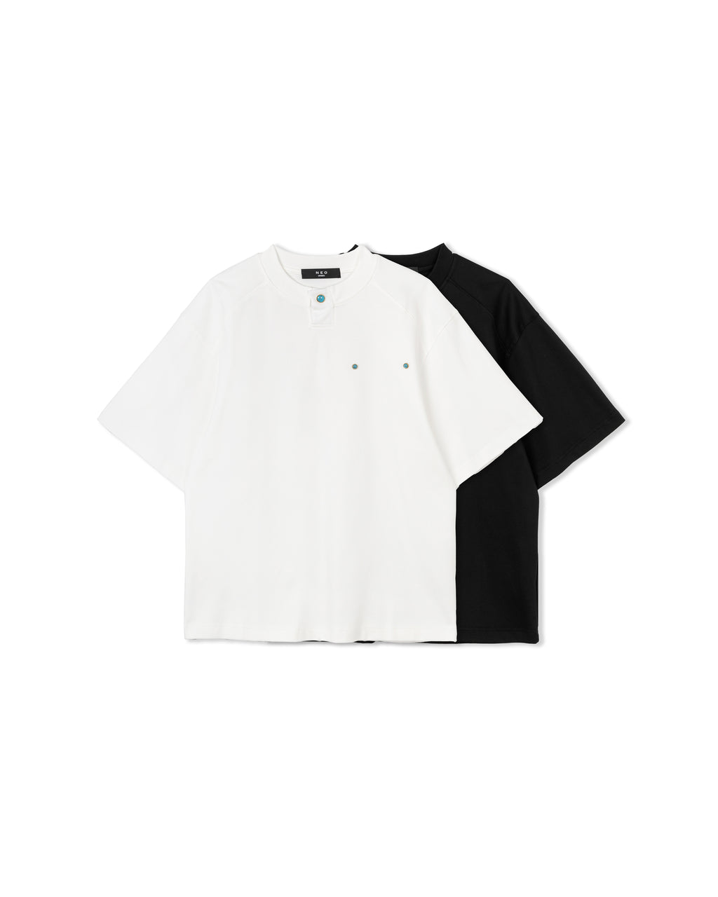 Buttoned Oversize Tee