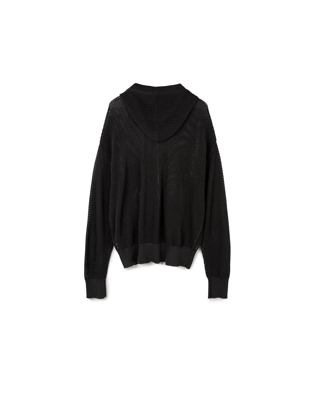 Mesh Zip-Up Hoodie