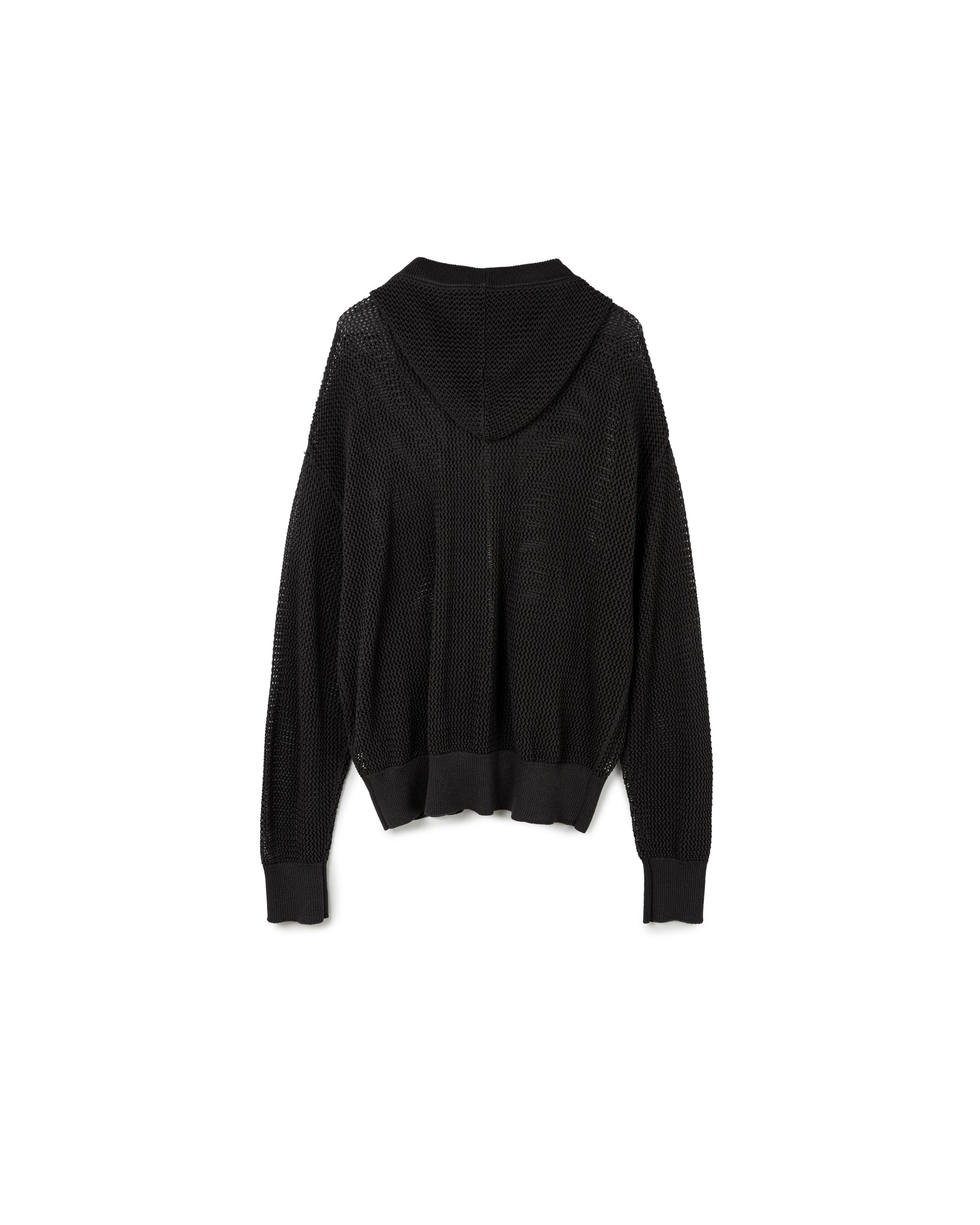 Mesh Zip-Up Hoodie