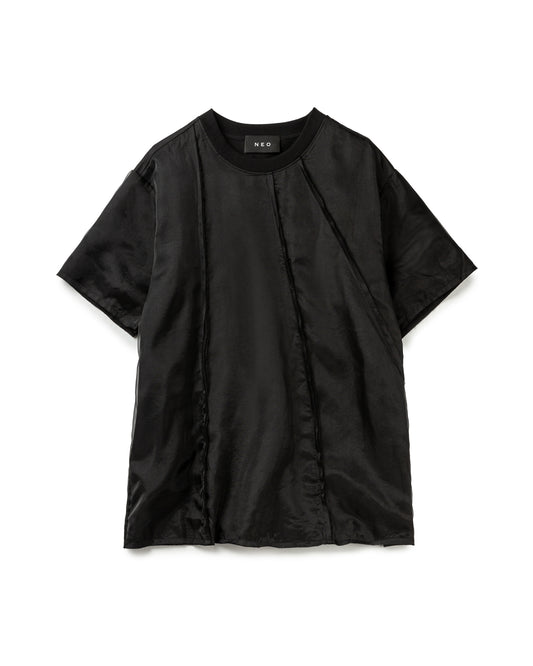 Seamed Detailing Oversized Tee