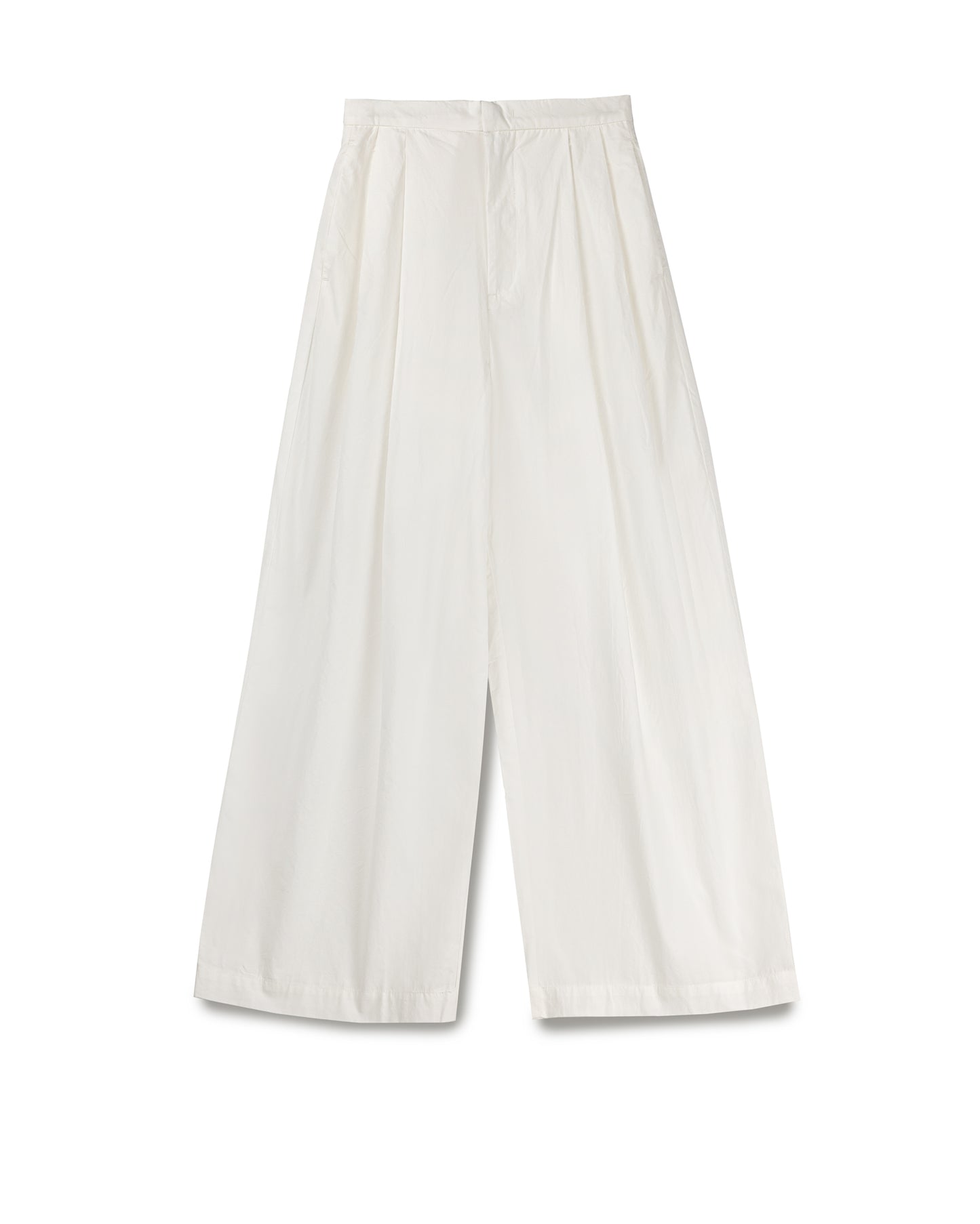 Elastic Wide Leg Pants