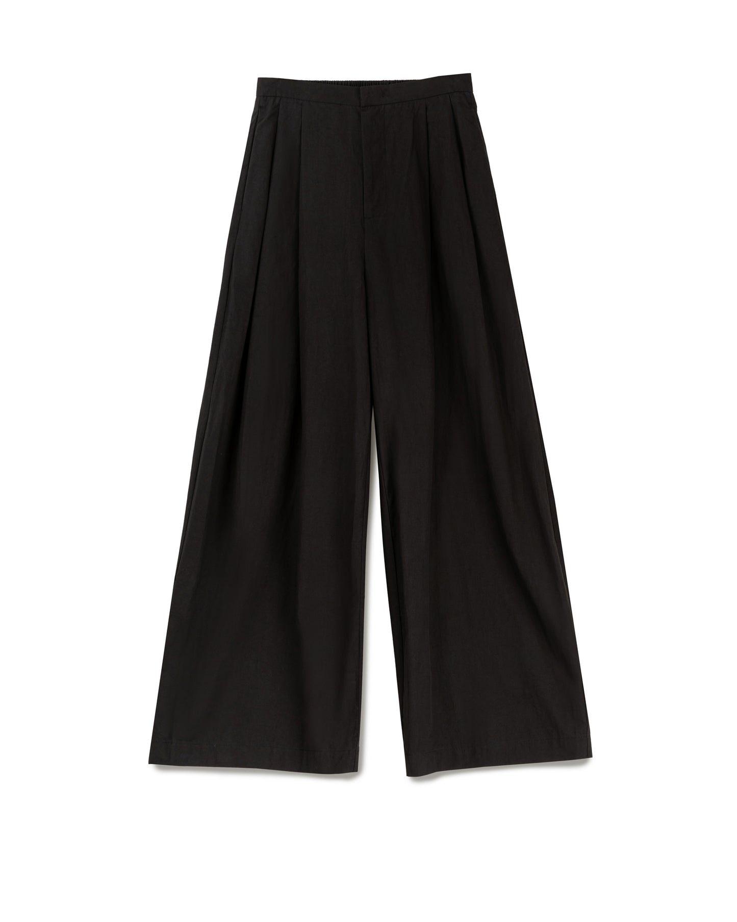 Elastic Wide Leg Pants