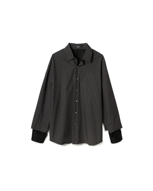 Oversized Checkered Shirt