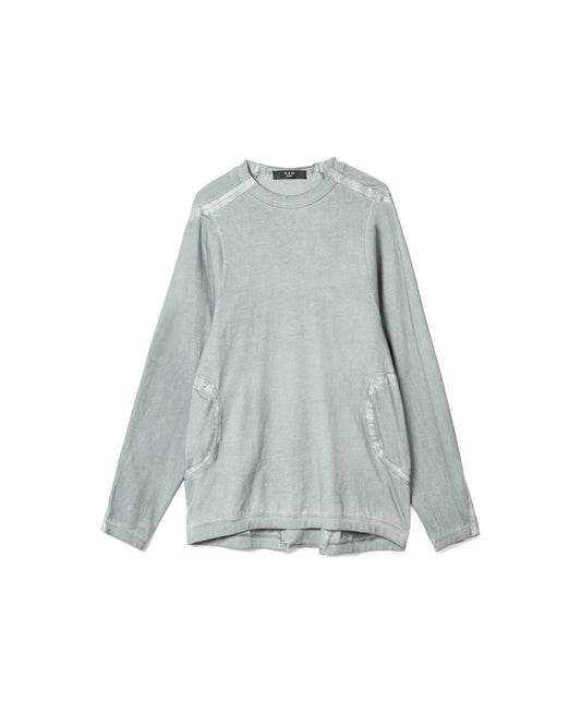 Contrast Stitch Long-Sleeve Tee
