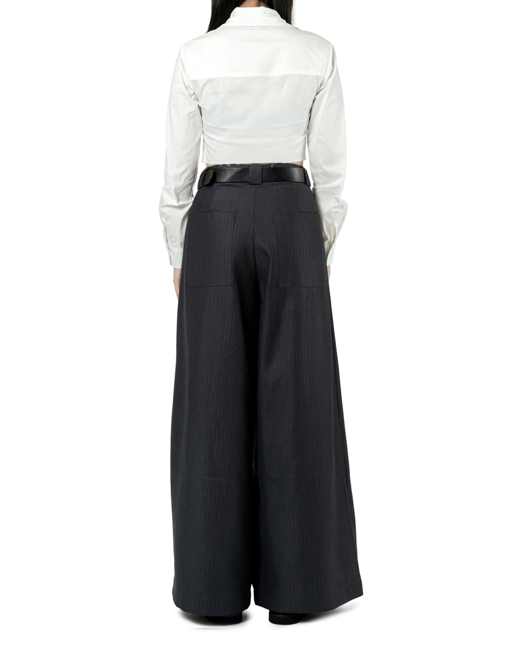 Fitted Crop Shirt