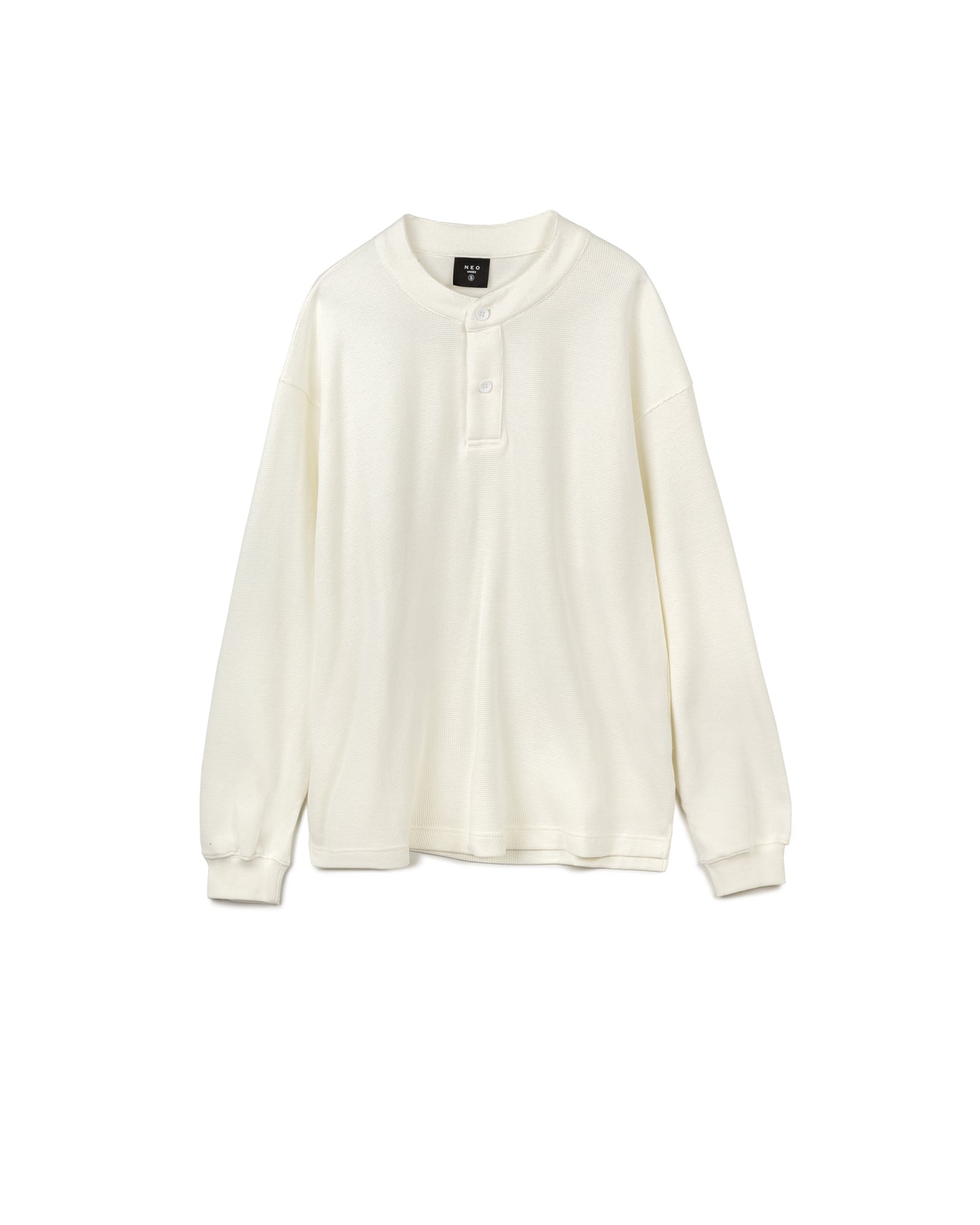 Buttoned Long Sleeve Tee