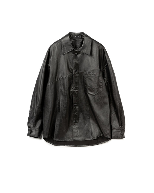 Streetwise Leather Overshirt