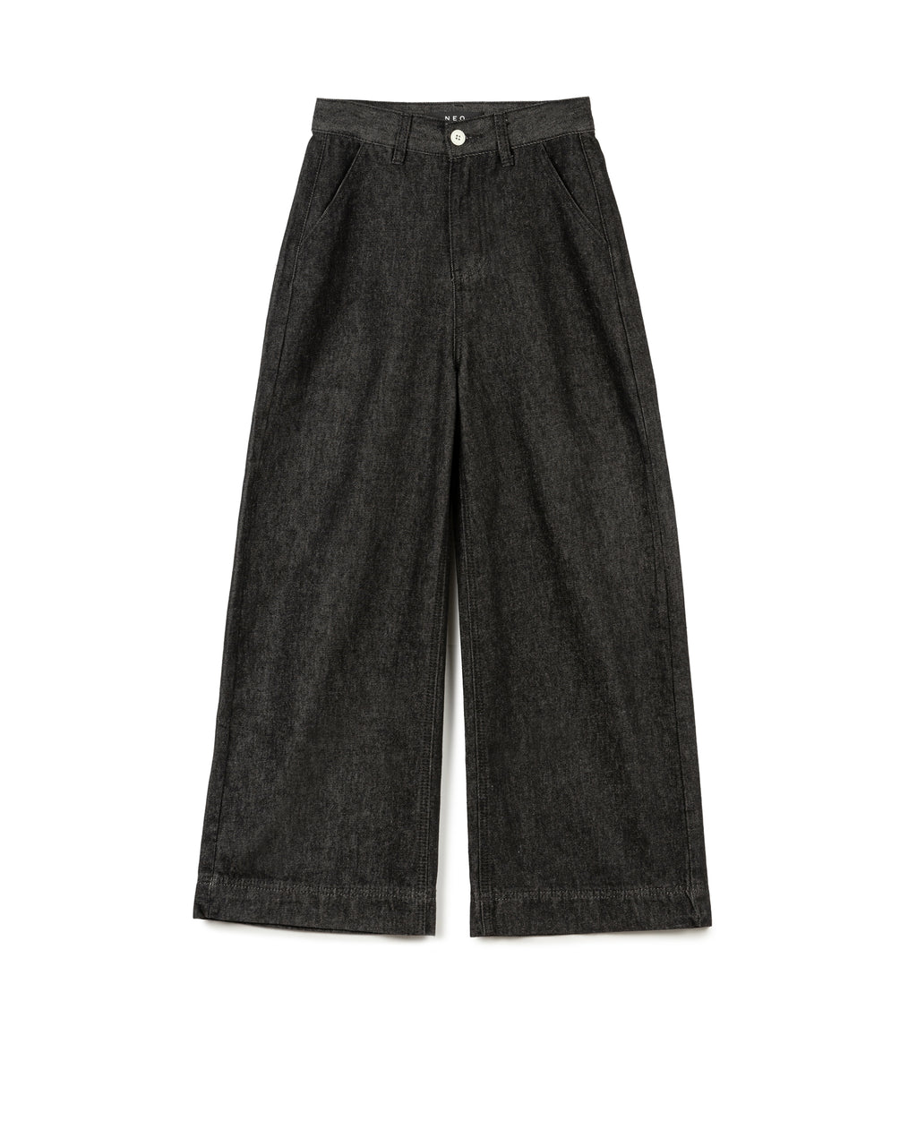 Wide Leg Denim Pants