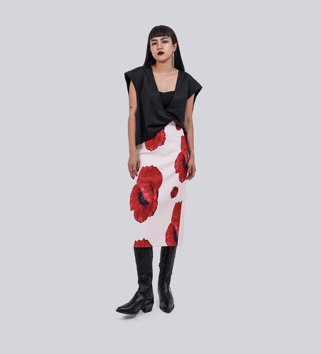 Flora Midi Skirt