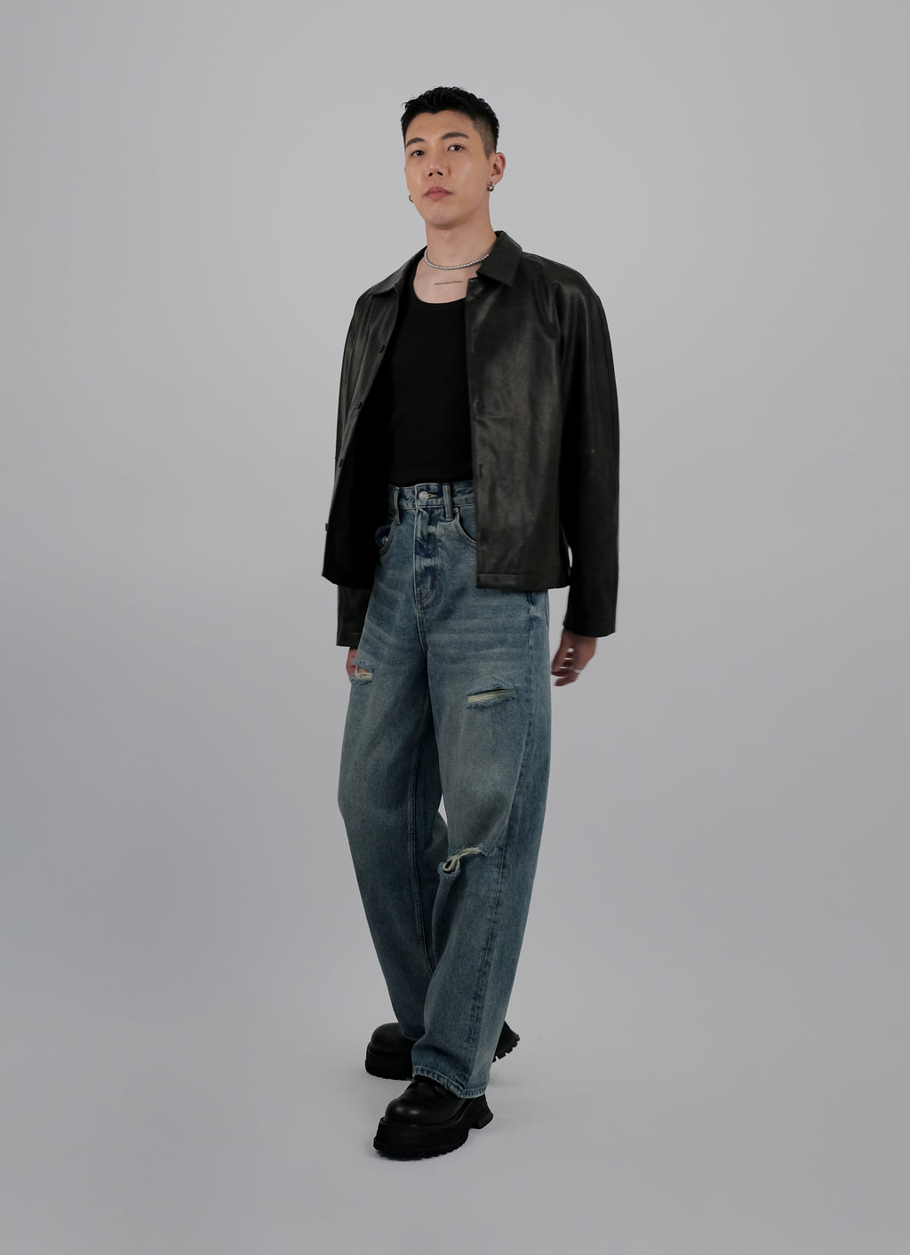 N E O Wide Leg Jeans