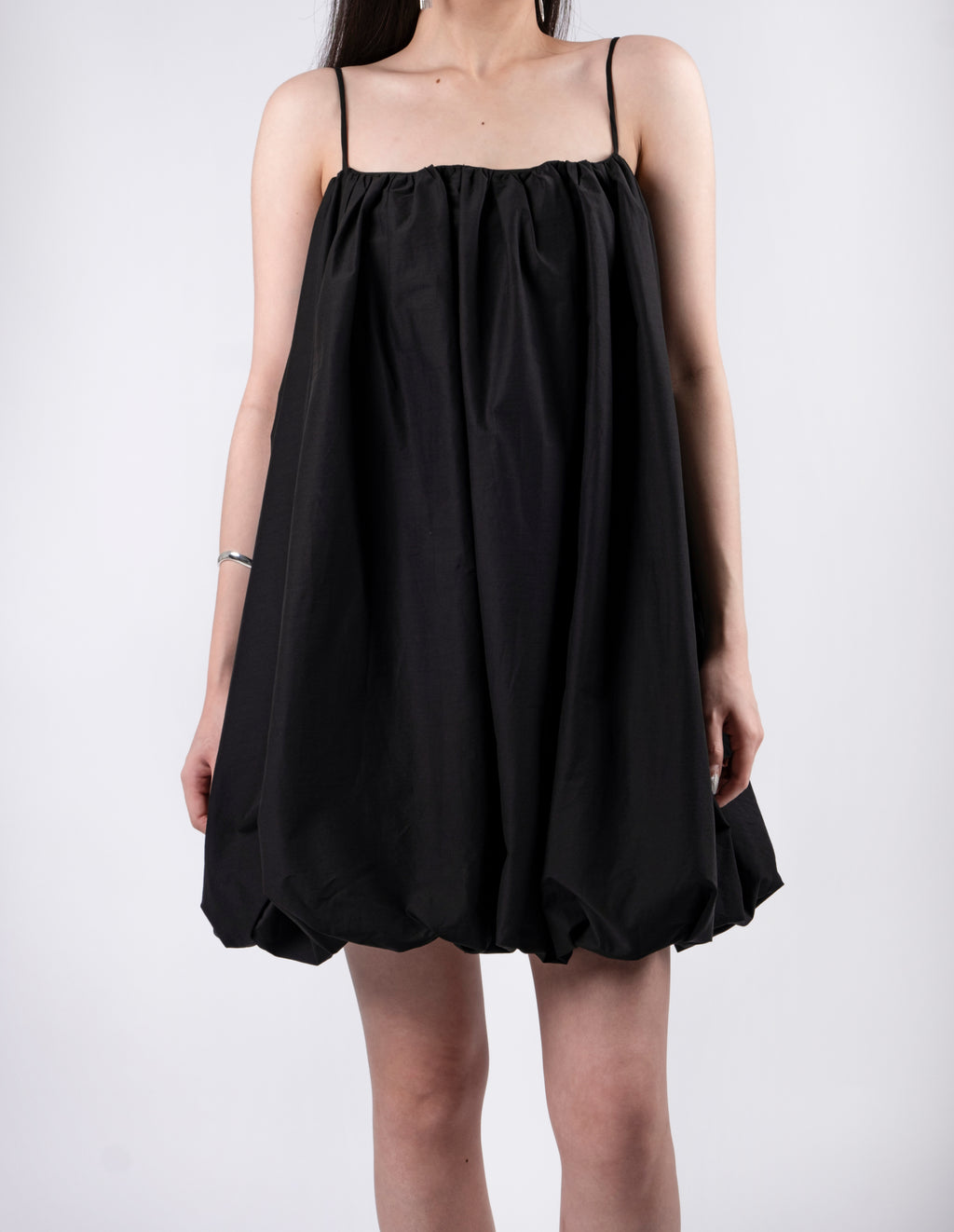 Designer Puffy Strap Dress