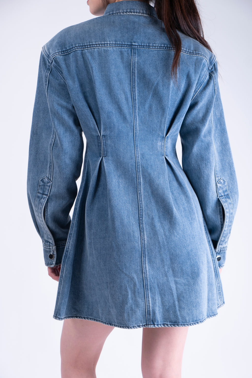 Love Cutout Denim Dress