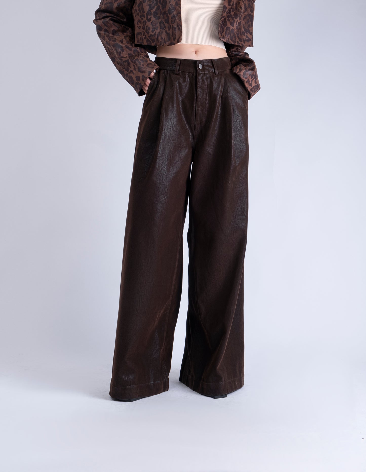 Corduroy Wide Leg Pants