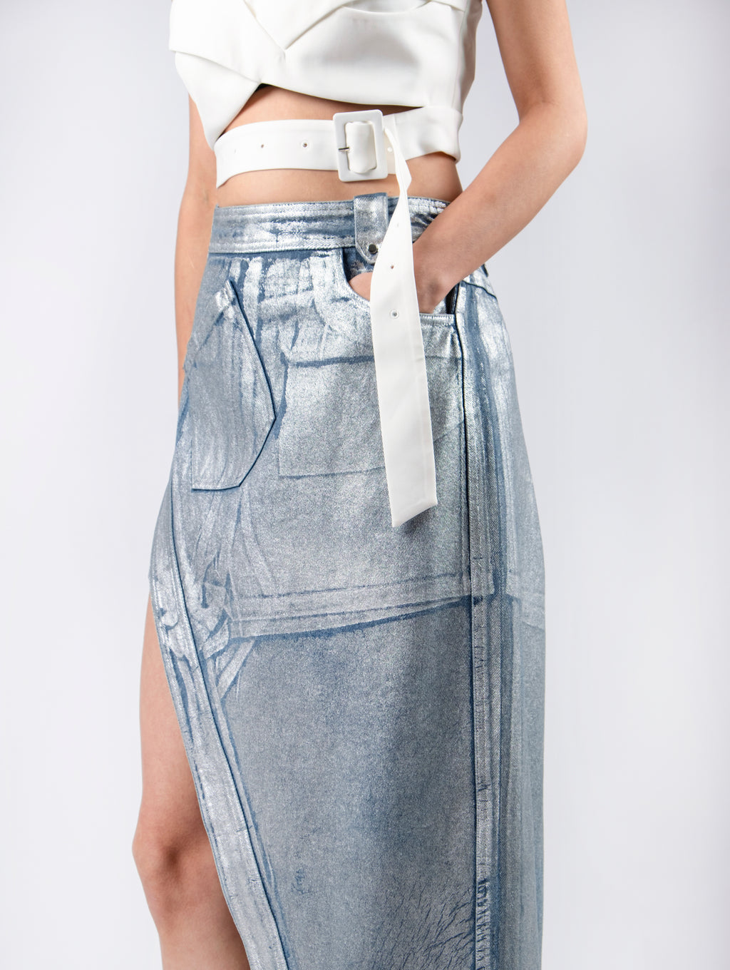 Designer Irregular Skirt