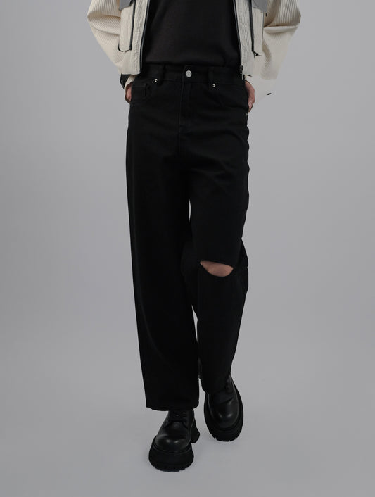 N E O Straight Cut Denim Pants