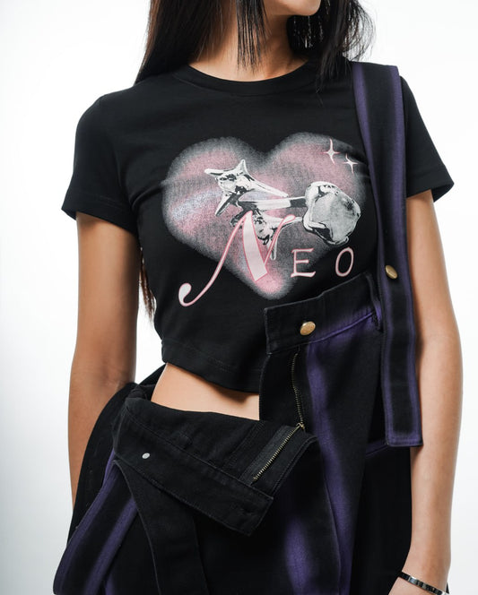 N E O Psychedelia Crop Top