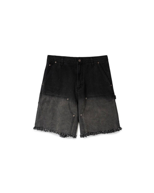 Brushed Denim Shorts