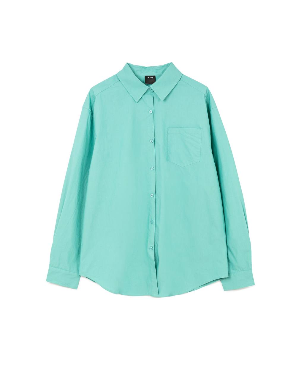 Relaxed Fit Button-Up